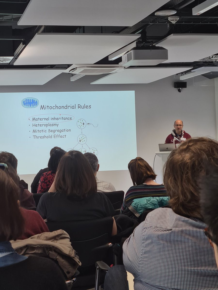 MRC MitoCluster (@mrcmitocluster) on Twitter photo First session of our Mouse Models of mtDNA Disease course kicked off with <a href="/RobPitceathly/">Robert Pitceathly</a> & <a href="/CarloViscomi/">Carlo Viscomi</a> giving an overview of mito diseases, genetics & models. Welcome to everyone who's travelled to join us!
<a href="/MRCHarwell/">Mary Lyon Centre at MRC Harwell</a> <a href="/MRCMouseNetwork/">MRC National Mouse Genetics Network</a> <a href="/cam_mito/">Cambridge Clinical Mitochondrial Research Group</a> @JMitophile <a href="/LondonMito/">London Mitochondrial Centre</a> First session of our Mouse Models of mtDNA Disease course kicked off with <a href="/RobPitceathly/">Robert Pitceathly</a> & <a href="/CarloViscomi/">Carlo Viscomi</a> giving an overview of mito diseases, genetics & models. Welcome to everyone who's travelled to join us!
<a href="/MRCHarwell/">Mary Lyon Centre at MRC Harwell</a> <a href="/MRCMouseNetwork/">MRC National Mouse Genetics Network</a> <a href="/cam_mito/">Cambridge Clinical Mitochondrial Research Group</a> @JMitophile <a href="/LondonMito/">London Mitochondrial Centre</a>