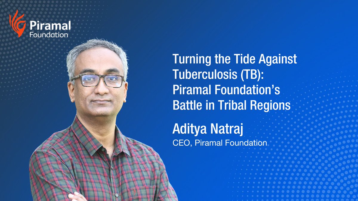 Explore the journey towards a TB-free India by 2025 with Aditya Natraj, CEO of Piramal Foundation. Discover innovative strategies and community engagement initiatives combating TB in tribal areas. Read the full conversation here: indiacsr.in/turning-tide-a…
#EndTB #PiramalFoundation