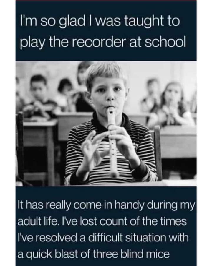 I found the recorder recently and I hid it lol 😆
