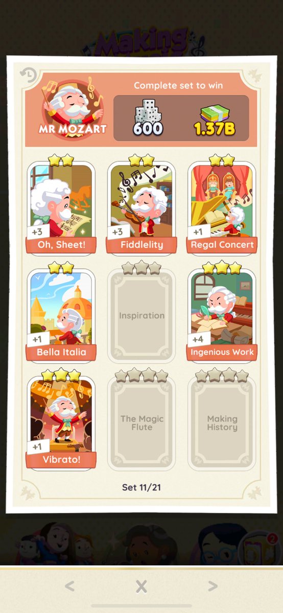 cosmicdanii's tweet image. trade with me or tell me what stickers u need. i might have it #MonopolyGoTrade #MonopolyGo