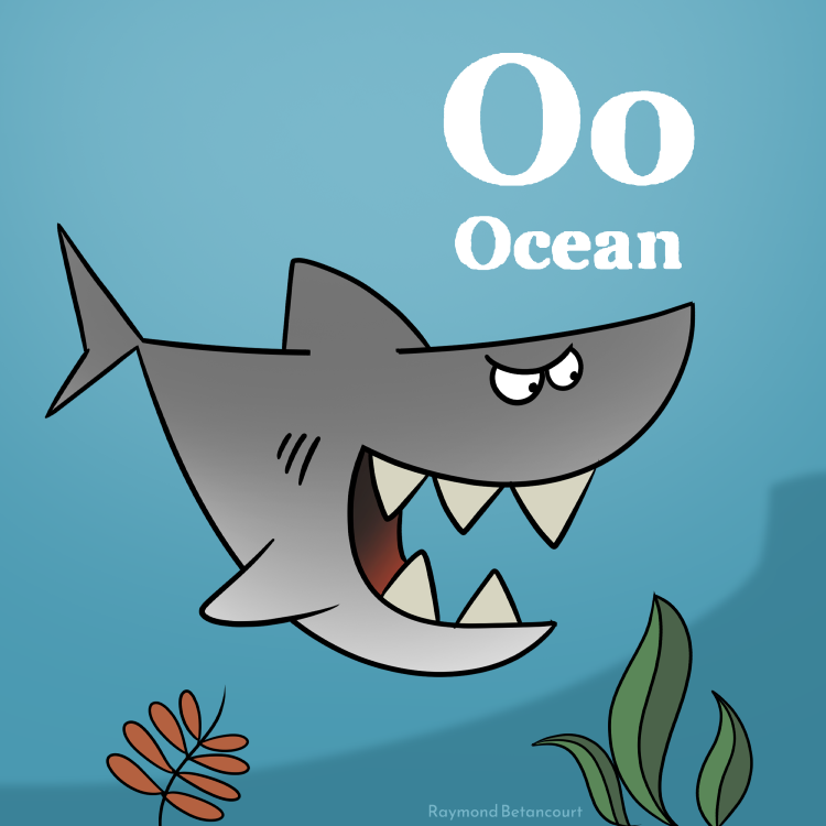 O is for Ocean #AnimalAlphabets @AnimalAlphabets