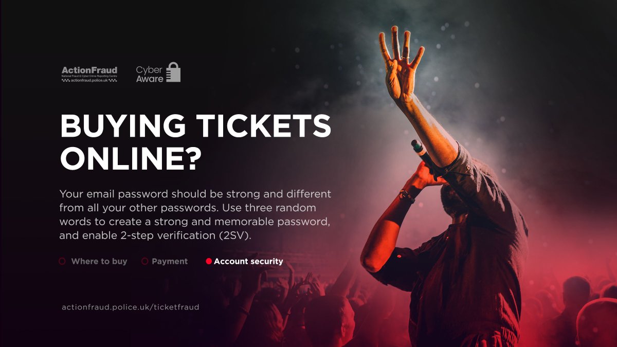 RT @ActionFraudUK: Don't be one of the thousands of people in the UK who fall for ticket scams every year. Read our expert advice on avoiding #TicketFraud