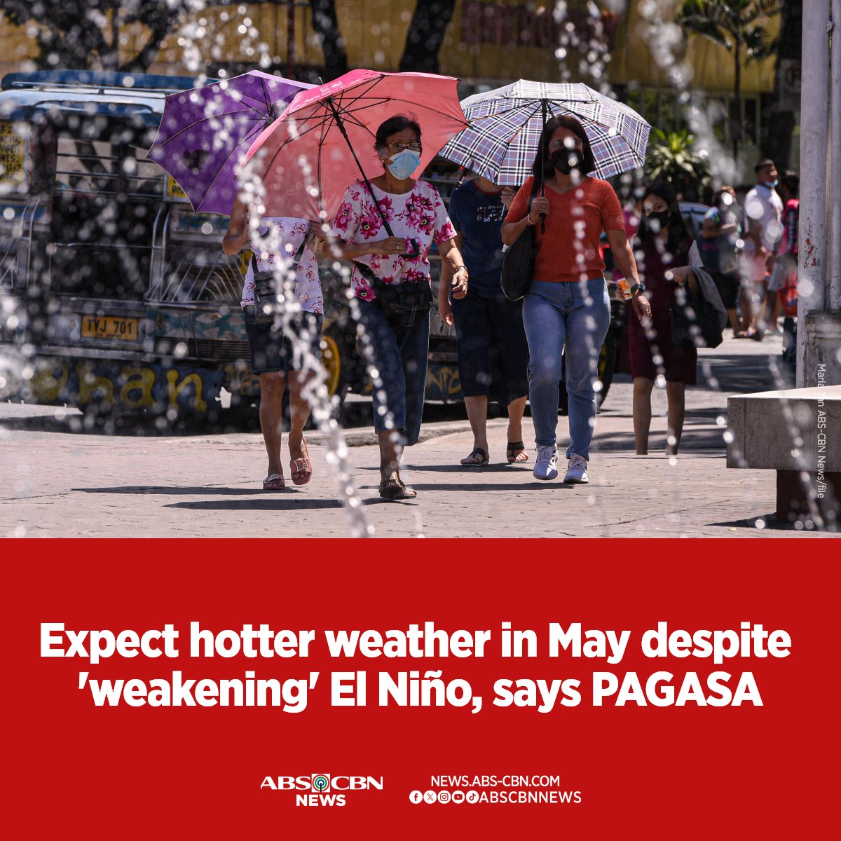 If you think it's too hot already, buckle up. 🥵 #WeatherPatrol

READ: news.abs-cbn.com/news/2024/4/29…