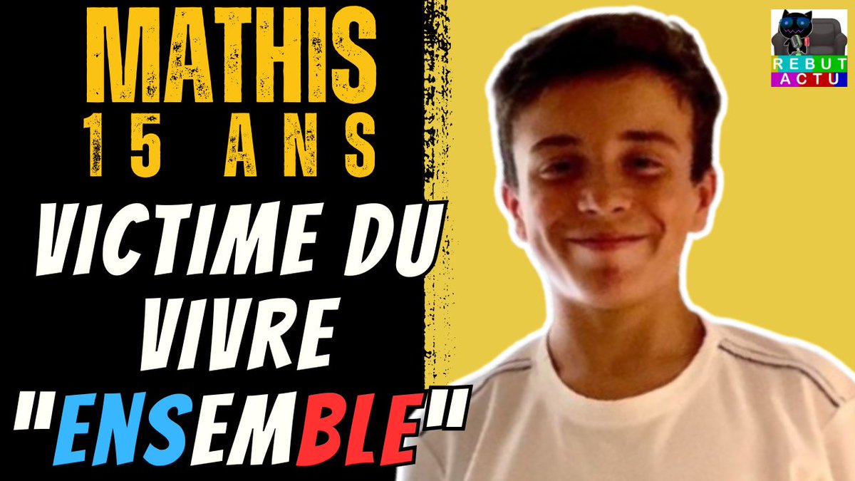 youtu.be/oUvXpPYFDsE
Mathis Marchais, 15 ans, et tombé sous les coups d'un jeune afghan du  même âge à Châteauroux. L'évènement suscite une vague de colère dans  toute la France.
 #JusticePourMathis #mathismarchais #Mathis