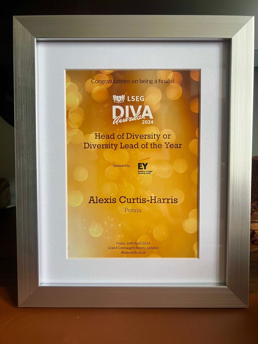 Our Head of #EDI, Alexis Curtis-Harris, had the tremendous honour of being shortlisted for Head of Diversity of the Year at the @DIVAmagazine Awards last week. We're so proud of her unwavering dedication to inclusivity and empowerment. Share your congrats in the comments below!