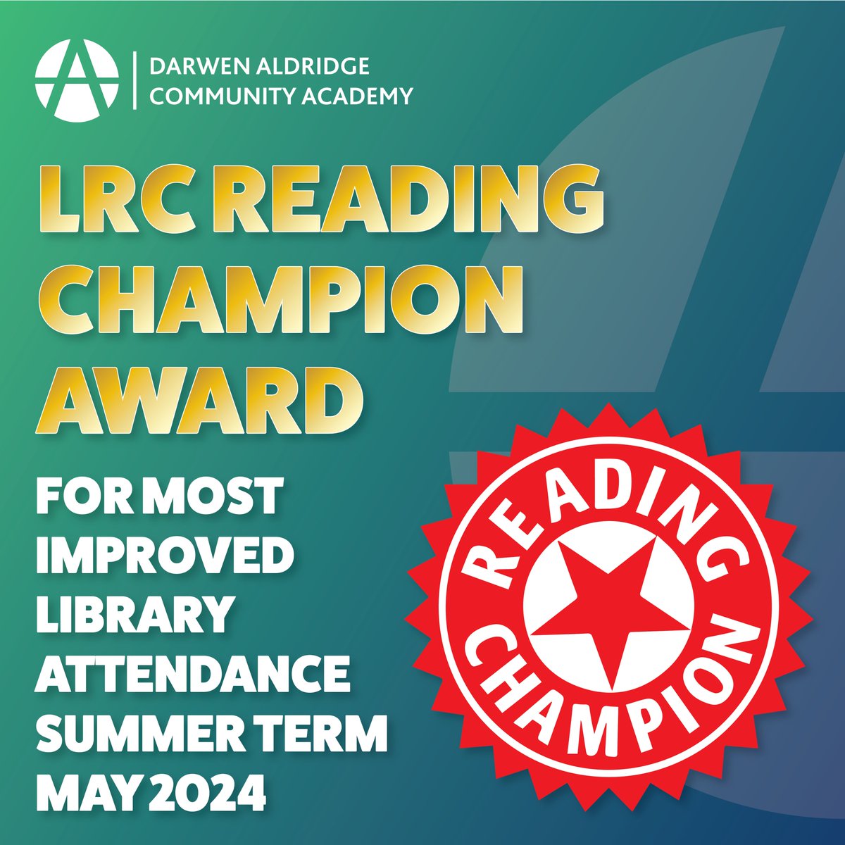 🌟 LRC Reading Champion Award! 🌟 📚 Improve your library attendance this half term for a chance to win a £10 voucher! 🎉 Ready to embrace the challenge? Let's dive into books together! 🚀 #ReadingChampion #YourFutureIsWaiting