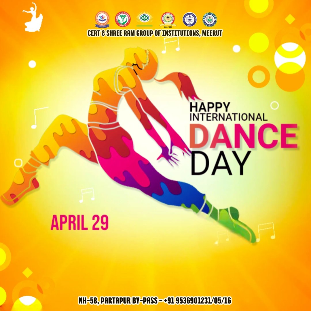 Happy International Dance Day! Whether you salsa, tap, ballet, or just freestyle around your living room, today is the perfect day to celebrate the joy and freedom that dancing brings to our lives. Let the rhythm move you
#international #Dance #srsglobalschool #educational