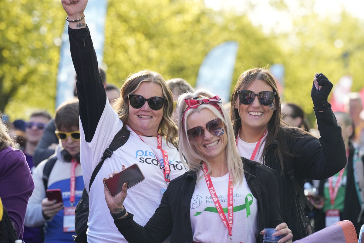 Glasgow 2024… The World's BIGGEST EVER Kiltwalk, how are we feeling?! What a day! 14,100 walkers raising money for 875 different Charities. ❤️ Stay glued to our socials for all the pics & highlights from yesterday📸