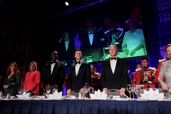 Biden jabs Trump in election-year roast at correspondents' dinner

'Yes, age is an issue. I'm a grown man, running against a 6-year-old,' Biden joked.

Tap to read the full story
newindiaabroad.com/news/biden-jab…

@JoeBiden @realDonaldTrump #newindiaabroad #indiaabroad #newindia…