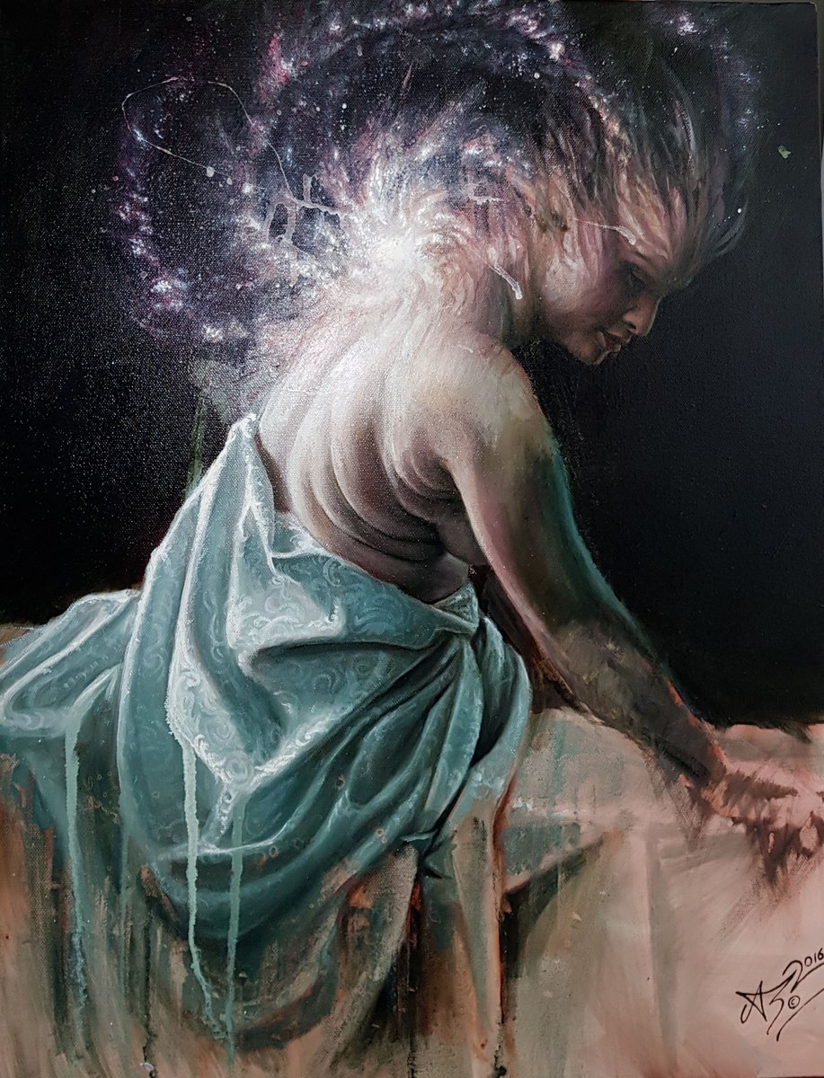Do you want to reach 'Enlightenment'? If your answer is 'yes', you should follow oil painter Andrew Swarbrick (IG: lhpandy) very closely! Learn more about Andrew's art >> andrewswarbrickart.com #beautifulbizarre #andrewswarbrick #oilpainting #enlightenment