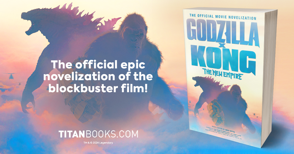 Don't miss out on the official novelization of the latest blockbuster film in the Monsterverse franchise, Godzilla x Kong by Greg Keyes! Get your copy now: bit.ly/3TgFNYO