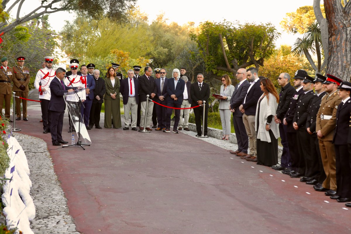 The Worker’s Memorial Day Ceremony was held this morning at the Alameda Gardens. This was a collaborative event between Unite the Union and His Majesty’s Government of Gibraltar, organised by Gibraltar Cultural Services. The ceremony was led by the Hon Christian Santos GMD MP.