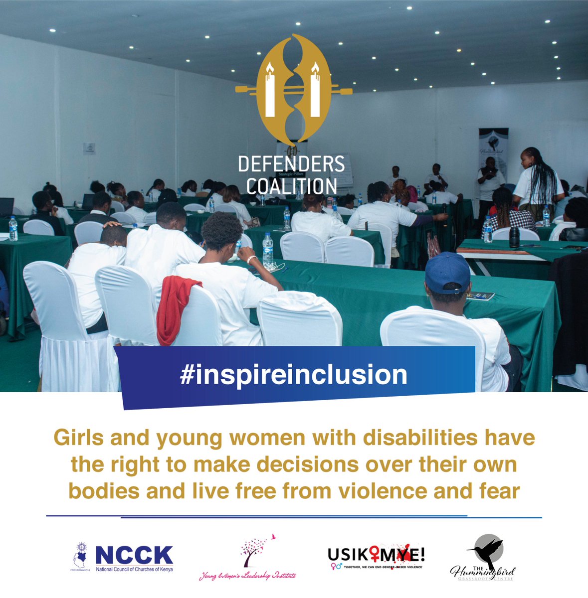 We need to appreciate and respect all persons. Irregardless of one's disability. Thus disability is not inability.
#inspireinclusion