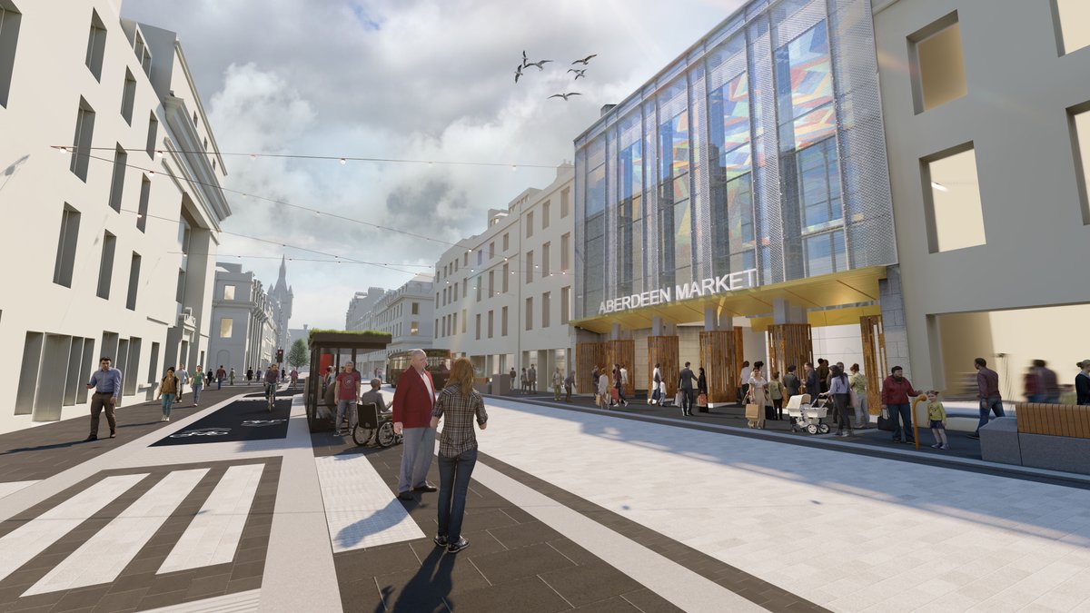 City leaders today hailed the start of works upgrading a section of Union Street – the biggest change to the street since it was built more than 200 years ago. Pedestrian access will continue to shops & businesses & for delivery vehicles. More info 👉 orlo.uk/4rM75