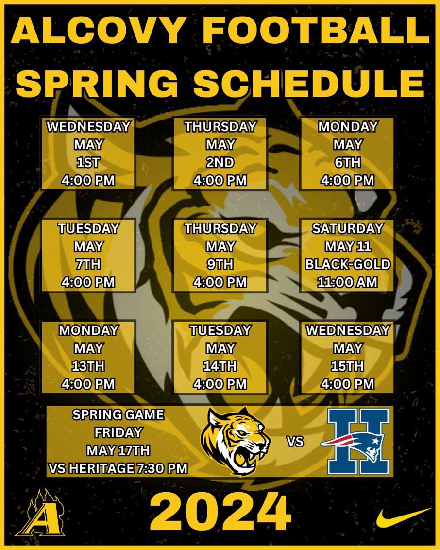 Nafis Pickett (@coach_pickett4) on Twitter photo College coaches while you on the road make sure you stop by the Cove! Iβm not in the building yet but just ask for <a href="/coachFortson35/">Spencer Fortson</a>! I look forward to seeing yall at practice #RecruitTheTigers π
College coaches while you on the road make sure you stop by the Cove! Iβm not in the building yet but just ask for <a href="/coachFortson35/">Spencer Fortson</a>! I look forward to seeing yall at practice #RecruitTheTigers π