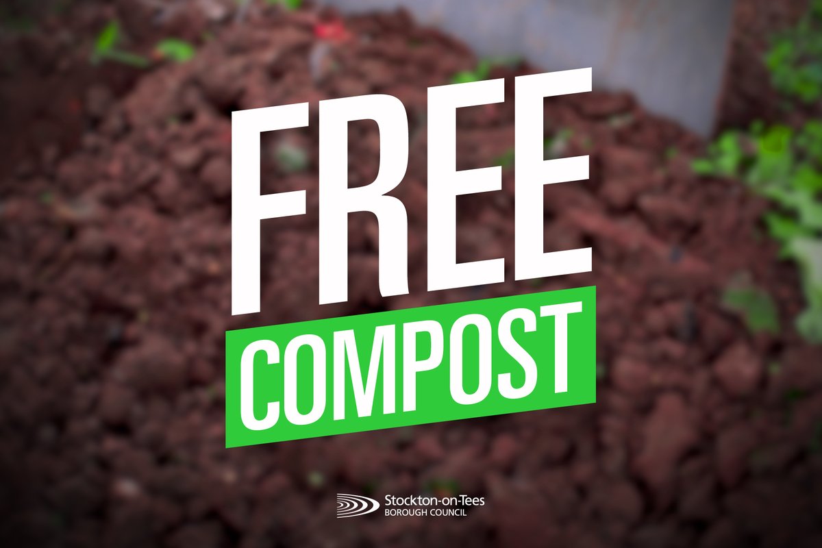🌱 FREE compost is being given away to residents in the Borough to mark #NationalGardeningWeek 📍 Collect the compost from 12pm on Tuesday 30 April from the old incinerator site under the A19 bypass. ⚠️ First come, first served – we are hoping to have more on Thursday.