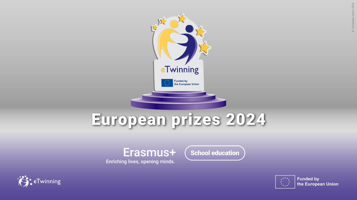 🏆 Meet the winners of the eTwinning European prizes 2024🏆 We are thrilled to celebrate the excellent achievements demonstrated by the awarded projects 🎉 Read this article and get to know the winning projects and runners-up ➡️ bit.ly/3xVdCq3