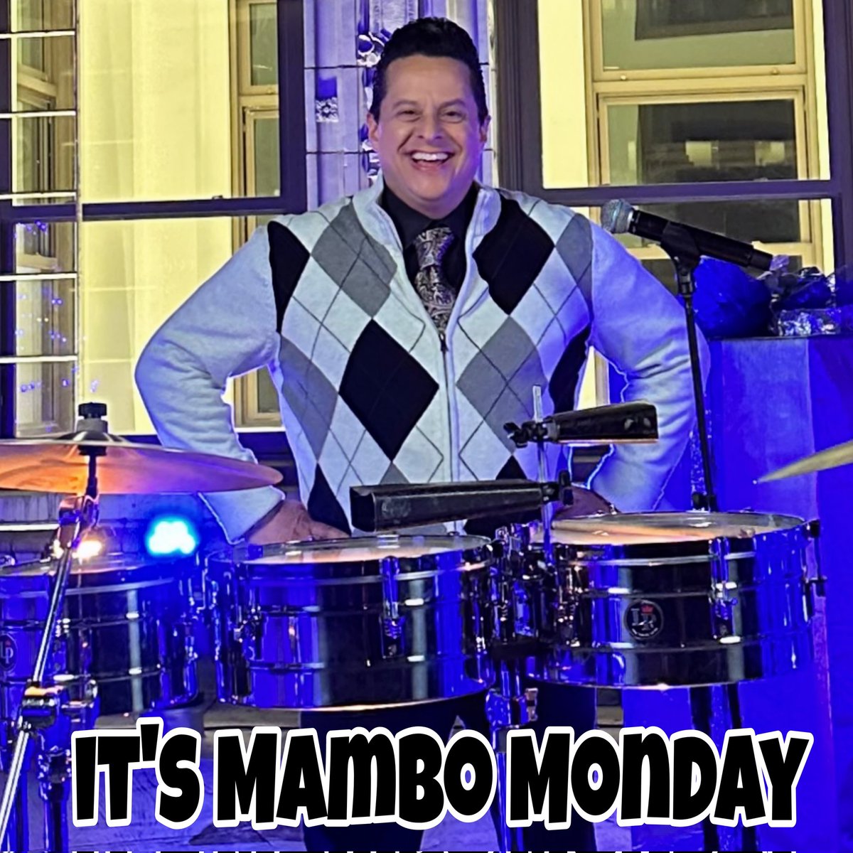 It's Mambo Monday! 
@lpmusicofficial  @lppercussion @vicfirth @vicfirthlatinoamerica @zildjiancompany @zildjian_latinoamerica #TitoPuenteJr 
#TitoPuente  #mambomondays #vicfirthdrumsticks  #mambomonday #clearmind #itsmambomonday #tweegram