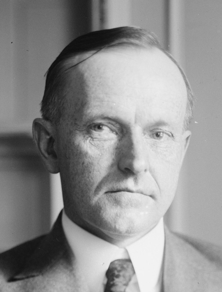 “The question of human welfare is not an economic question. It is a moral question…Our civilization perishes unless the great powers it has developed are directed by a greater moral force.”

-#VPOTUS #CalvinCoolidge speaking in Pittsburgh yesterday in 1921. #quote