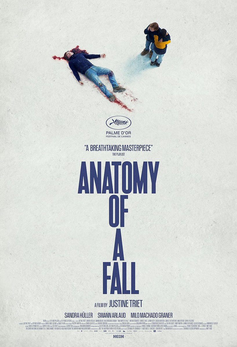 Oscar Winning ANATOMY OF A FALL screens as part of our Film Club tomorrow at 8pm Tue 30 Apr. A woman is suspected of her husband's murder, and their blind son faces a moral dilemma as the sole witness. BOOKING: droicheadartscentre.ticketsolve.com/ticketbooth/sh… @artscouncil_ie @accessCINEMA @Love_Drogheda