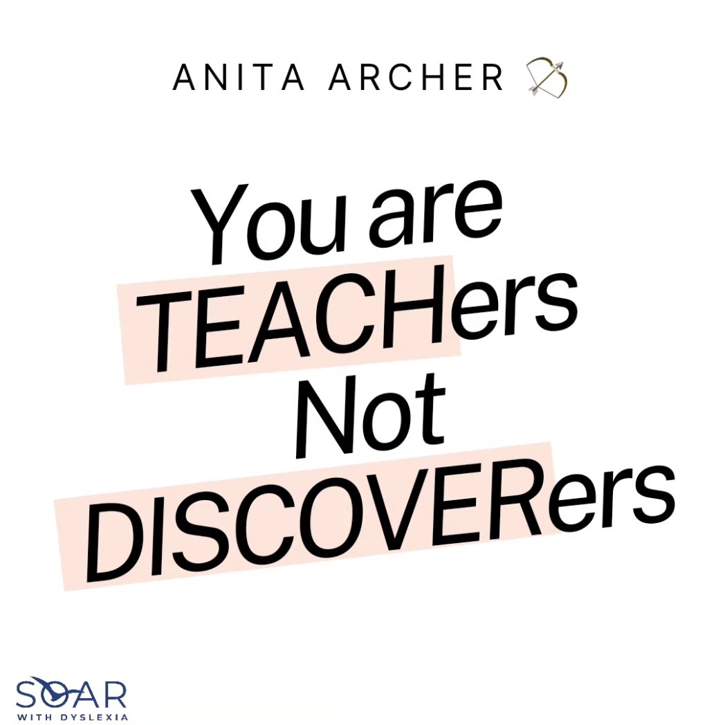 Reflecting on the past weekend at @IDA_Ontario and had the pleasure of listening to Anita Archer twice and so many archerisms, but love the ones about explicitly teaching vs discovery learning. So many great reminders, learning and laughs! #LitLearn2024