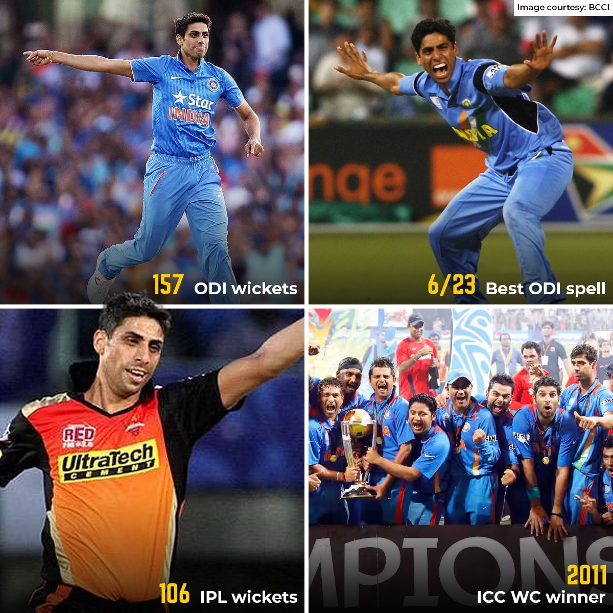 Happy 45th birthday to the mastermind behind Gujarat Titans' triumphs, Ashish Nehra! 🎊 #AshishNehra #HappyBirthday #IPL #IPL2024