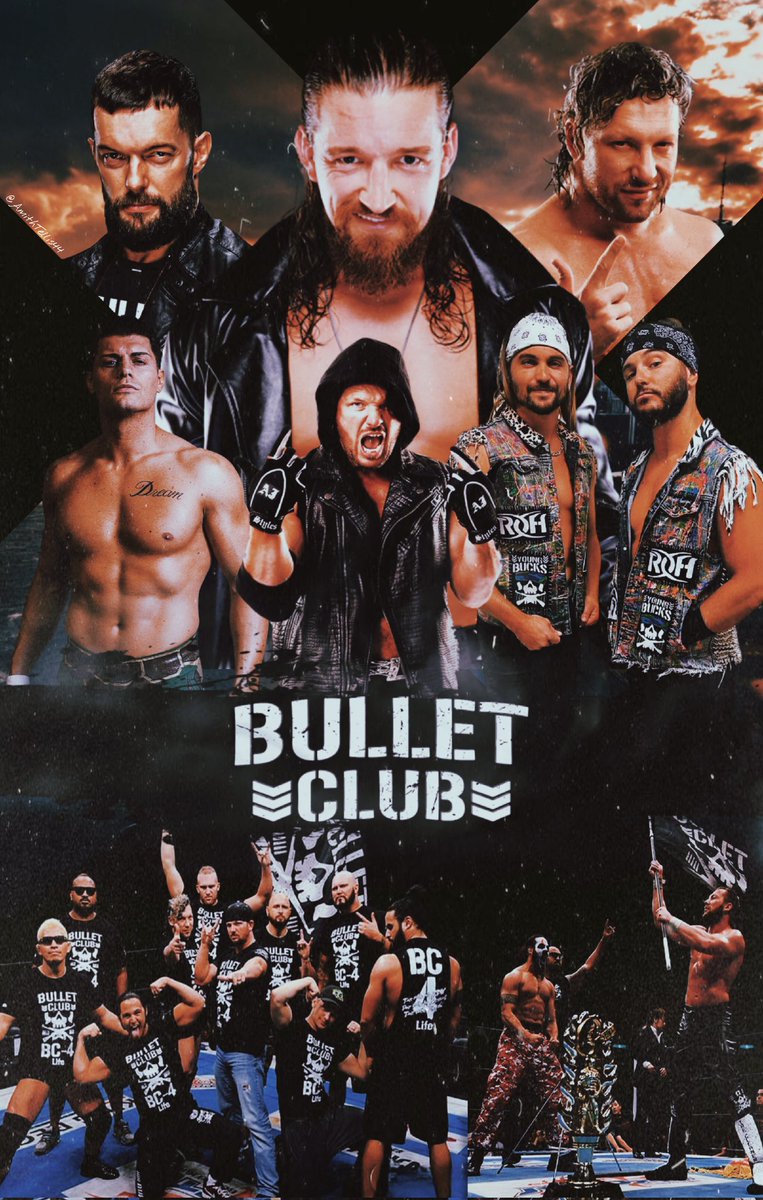Custom made #BulletClub poster.
.
#WWE2K24 #WWEBacklash #WWERaw #posterdesign #GraphicDesign #njpwworld