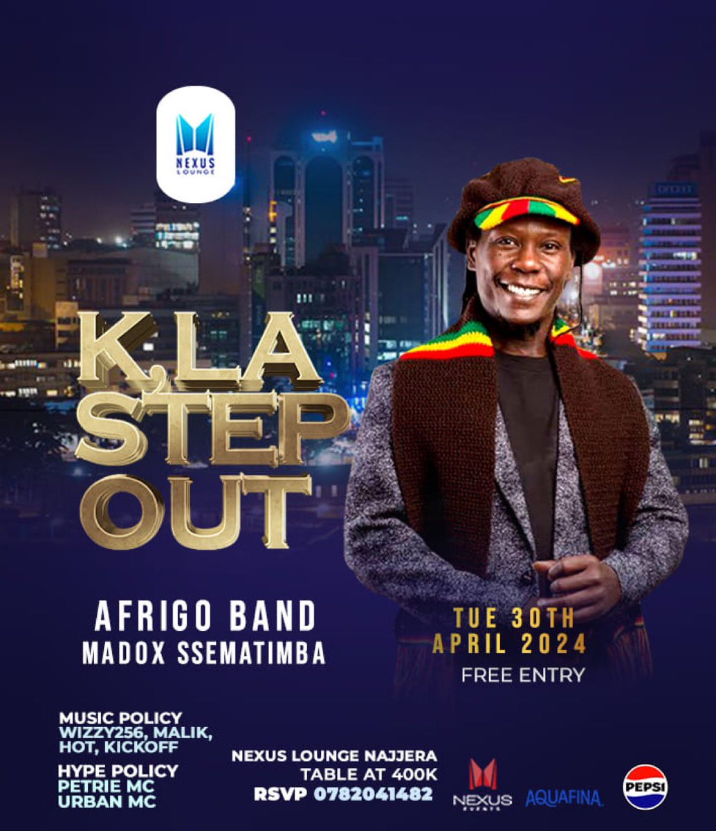 A legend will be in our amidst tomorrow at Nexus!💃🏽

Let’s close off the month in style🔥

#KlaStepOutAtNexus