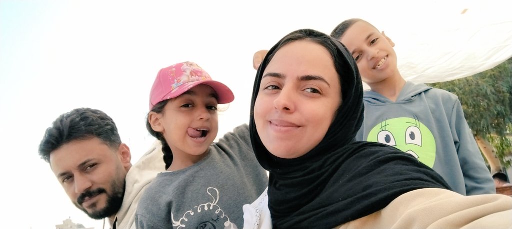 As a mother whose mother was killed by Israel during this genocide, I don't want my children experience what I experienced. We're exhausted of displacement, fear and bombardments. Help me evacuate my children to safety ASAP gofundme.com/f/urgent-appea…