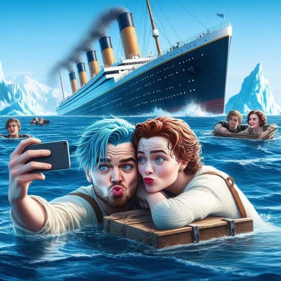 If the Titanic sank Today 😀 #drthehistories