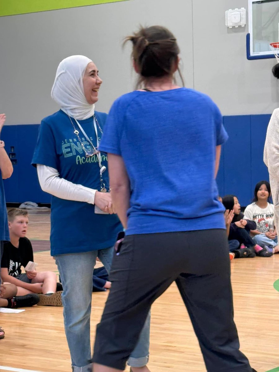 We are overjoyed for Ms. Huda and celebrated her achievement of passing the United States Citizenship exam during our Leadership Assembly on Friday. @WarrenCoSchools ❤️