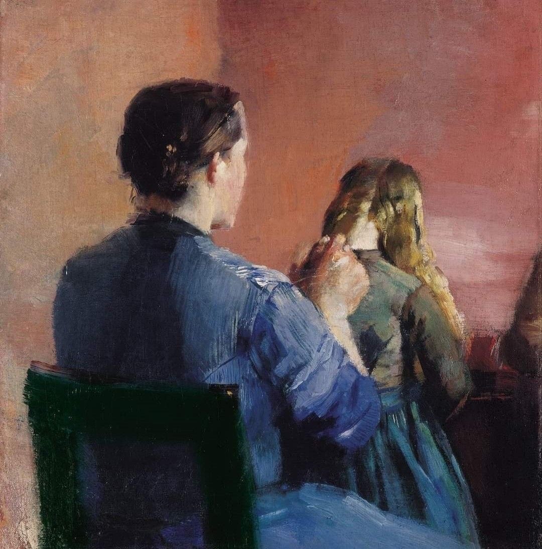 Norwegian artist Christian Krohg (1852-1925).