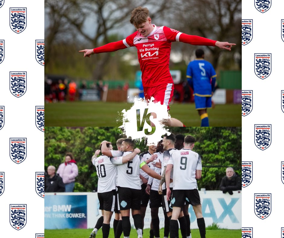 LancashireFA's tweet photo. 🏆 County Cups 2024

Colne FC 🆚 Bamber Bridge FC

🏅 Challenge Trophy
📅 Tues 30 April
⏰ 7.30pm
🏟️ County Ground, Leyland
💷 £8 Adults, £4 Concessions

#CountyCups24 https://t.co/A6NExfnFcP