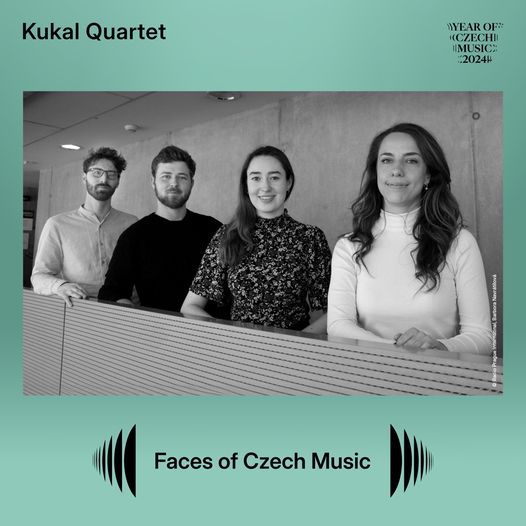 The latest episode of the Faces of Czech Music podcast brings you an interview with the brilliant Kukal Quartet! 🎼 🎧Listen here: rozhl.as/9Py We're thrilled to welcome the quartet in London & at @LeamingtonMusic this week for their UK debut! W/ @RadioPrague
