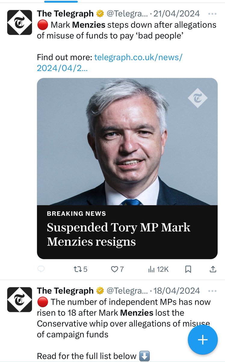 @Telegraph Tory MP held for ransom and immense coverup from Tory party yet one article published by Torygraph with comments locked vs over 12 articles about Rayner 🤷🏻🤡