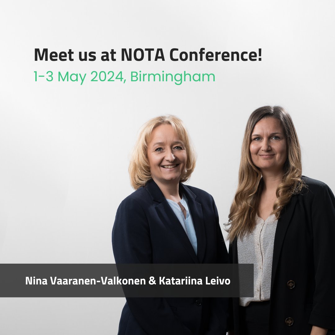 📢 Meet us at #NOTA2024! 

🔎 Our Executive Director @NinaVaaranen will discuss online preventative interventions and rehabilitative approaches.

💡 @NinaVaaranen and @KatariinaLeivo, Senior Specialist at #ProtectChildren, will also hold a workshop dedicated to You are Enough™