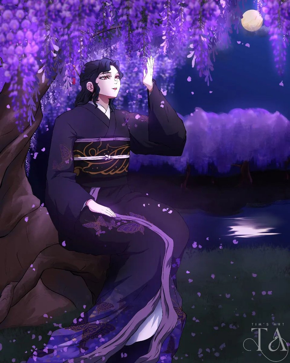 chilling the vibes under the purple tree😻
#animedigitalart #demonslayer #animeart #demonslayeroc #animedesign #characterart #digitalart #digitaldesign #anime #hardwork #commissionart