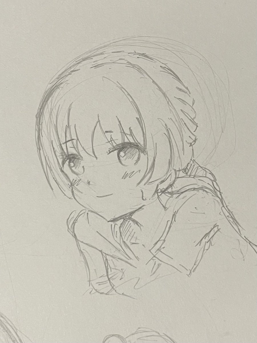 すみれさん落書き
練習