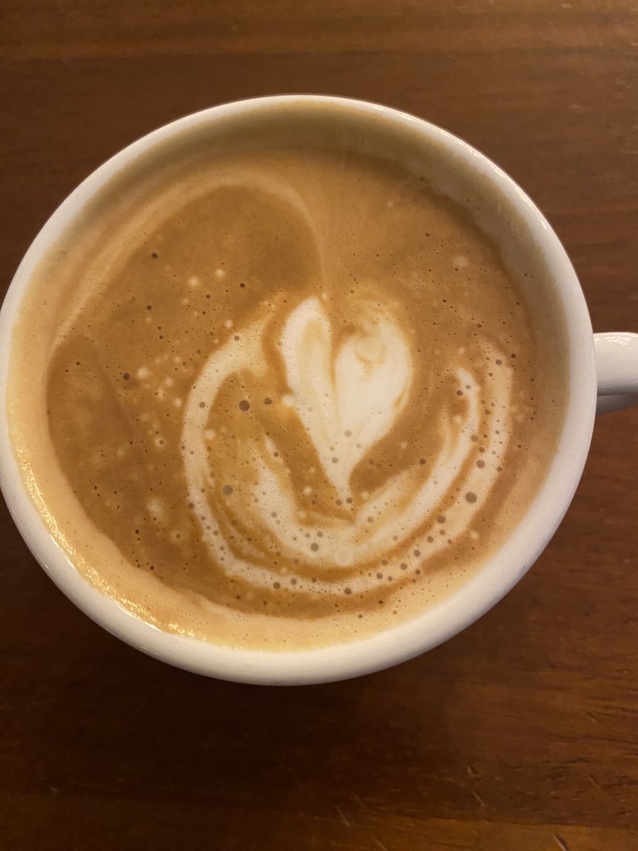 Gm ☕️ a heart boat #latteart #latte #coffee #café