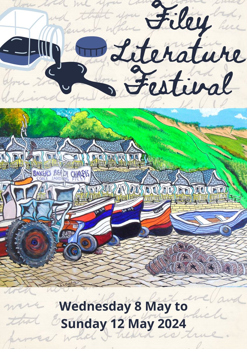 It's nearly here! Ten days to Filey Literature Festival. It's a bit coastal and it's a bit crackers. @Welcome2Yorks @yorkshirepost @TheYorksTimes @DiscoverCoast #filey open.substack.com/pub/davidpendl…