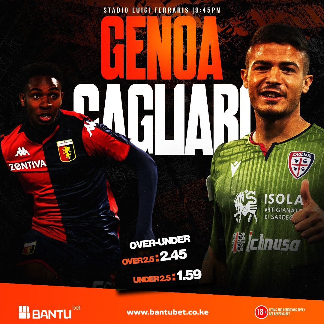 Genoa vs Cagliari Promocode BANTUGD Wekeza sshortly.net/YUXW9q Get 10% weekly cashback every Monday
