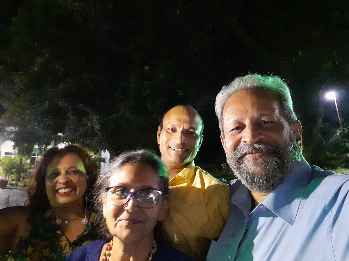 #Pune #NFPC #Veterans #Meet
#Selfie with a wonderful navy couple we met for the first time at Navy Foundation Pune Chapter (NFPC) Musical Evening and Dinner at RSI Golf Course COM Pune on 28 April 2024
Look forward to a nice friendship