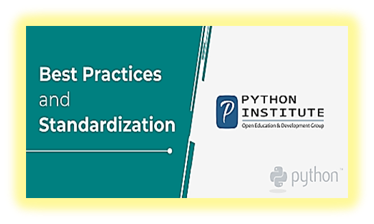 2/5 Python Advanced 2 (Best Practices and Standardization)
- Level: Intermediate/Advanced
- Cost: Free
- Study Time: 10 hours (Suggested: 2 hours a day)
- Course Link:
edube.org/study/pcpp1-2