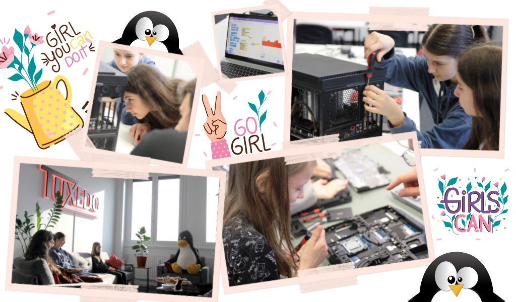 Schön, dass ihr da wart! 🤩

Zum Girls Day 2024 durften wir 4 Schülerinnen bei uns begrüßen. Neben ersten Programmiererfahrungen gab es auch ganz viel 'IT zum Anfassen'! 😀

#girlsday #girlsday2024 #hardware #software #opensource #linux #it #tuxedo #augsburg