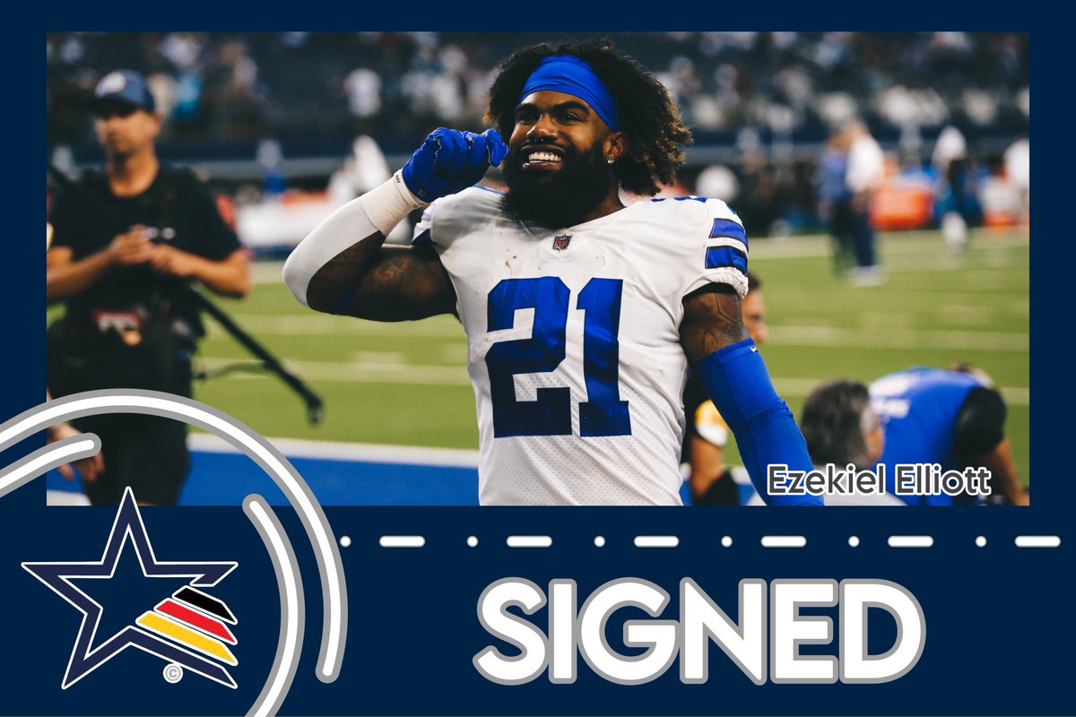 It’s happening! The #Cowboys have agreed to terms with their former star RB Ezekiel Elliott, per @RapSheet and @TomPelissero The two sides met in person on Wednesday, and pending physical! What’s your thoughts? ____ #americasteam #worldsteam #bloggingtheboys
