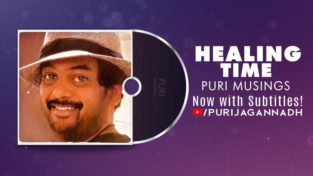 From head to toe & Especially HEART, everything in our body has the capacity to heal itself 🤞 The latest #PuriMusings is out to beat your Monday Blues 🤗 Listen now to #HealingTime 🎧 - youtu.be/qYtomoa7Tik #PuriJagannadh @Charmmeofficial #PC