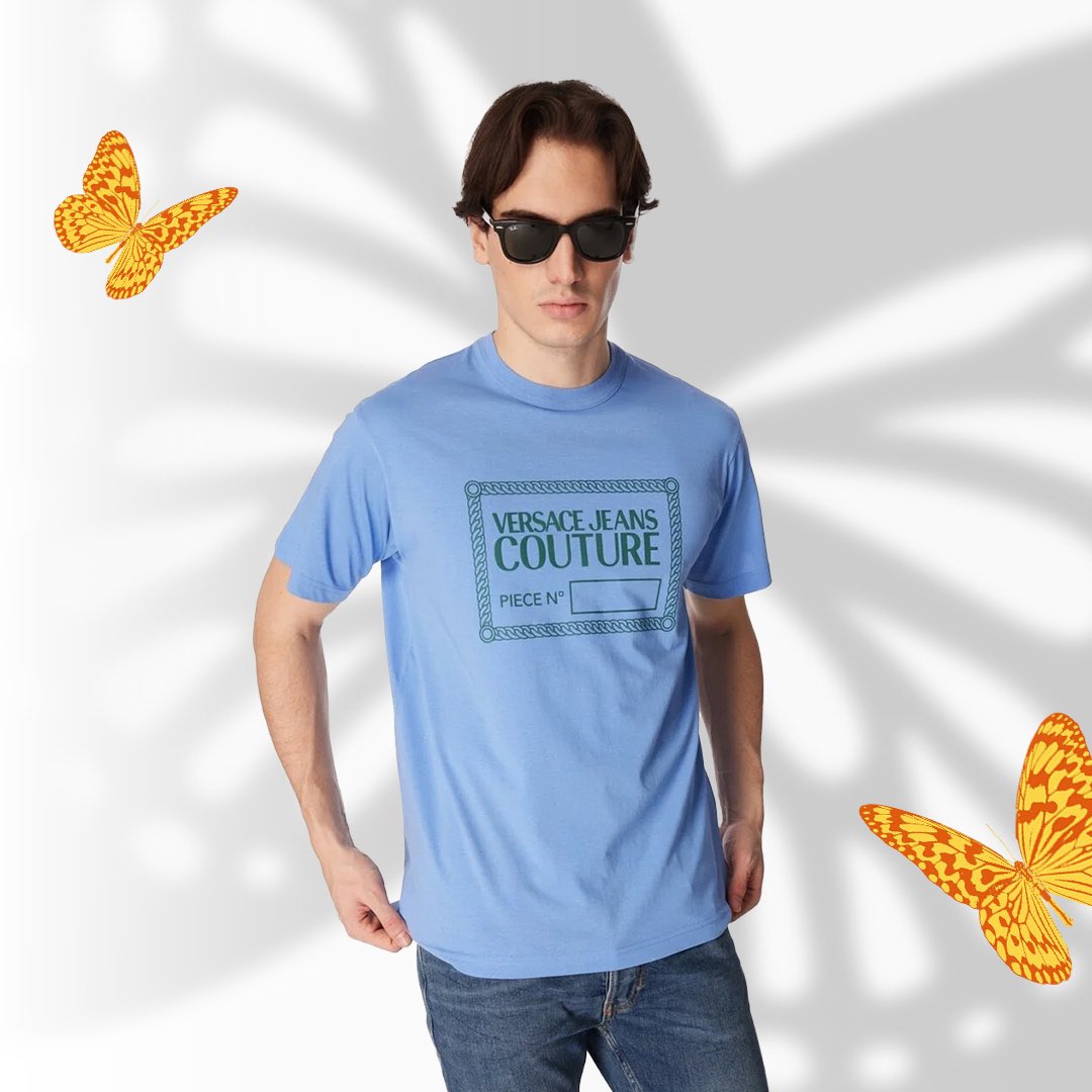 Bahara rengarenk t-shirt’ler yakışır. Sana da kelebek fırsatlarıyla alışverişe başlamak kalır. #Boyner #BoynerxVersaceJeansCouture bit.ly/3UmKJKO