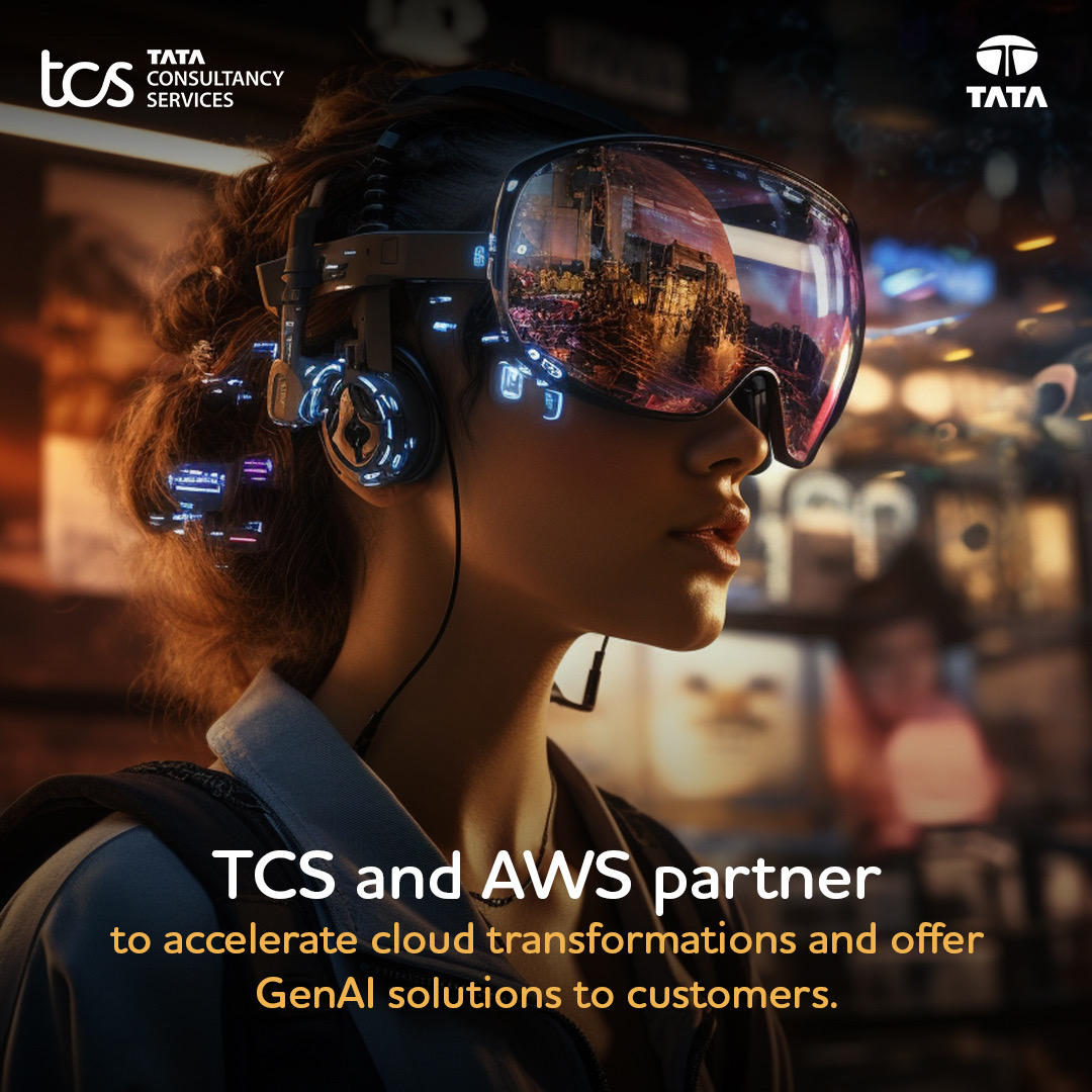 TCS and AWS have signed a strategic agreement to speed up #cloud transformations and provide access to cutting-edge #GenAI solutions for customers. Read more: bit.ly/49VxeHZ #cloudtransformation #GenerativeAI @awscloud