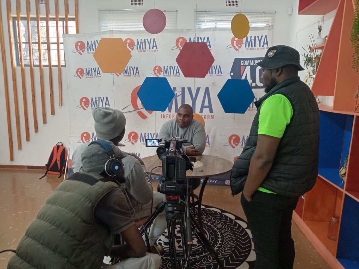 Sbewu_Global's tweet photo. Our managing director Mr @KemisoMo doing an interview with MAPTV News regarding our smart energy management system meant to ensure efficient use of electricity by households to ensure constant and uninterrupted energy supply affecting the economy. https://t.co/ooMGrQFKNm
