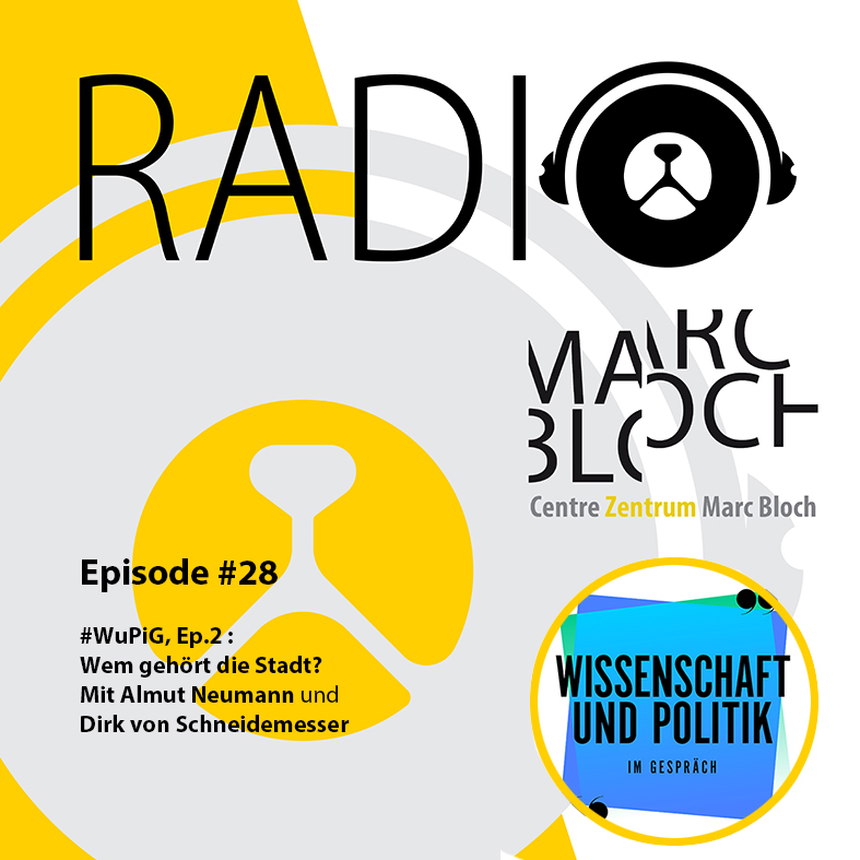 🎧Neues bei Radio Marc Bloch!
2. Folge von #WuPiG moderiert von @JuliaVismann - @almut_neumann (@Die_Gruenen) & Dirk von Schneidemesser (Sozialwissenschaftler am @RIFS_Potsdam) zum Thema 'Kiezblocks – Wem gehört die Stadt?' 
Viel Spaß beim Lauschen!
podcast.ausha.co/radio-marc-blo…